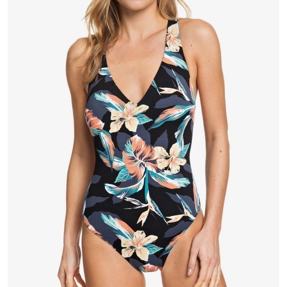 ROXY Beach Classics One Piece Swimsuit - Picture 1 of 6